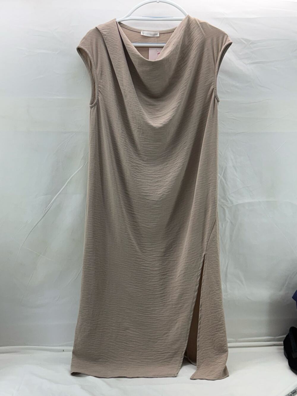 New women's tan small tank dress light weight